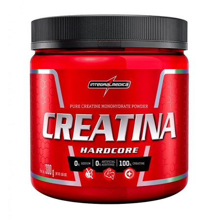 Creatina Monohidratada Powder Hardcore (300g) Integralmédica