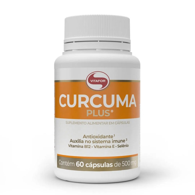 Curcuma Plus 500mg (60 caps) Vita For