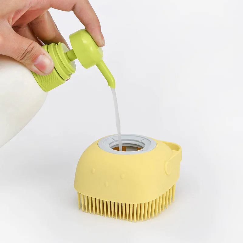 Escova de Silicone para Banho